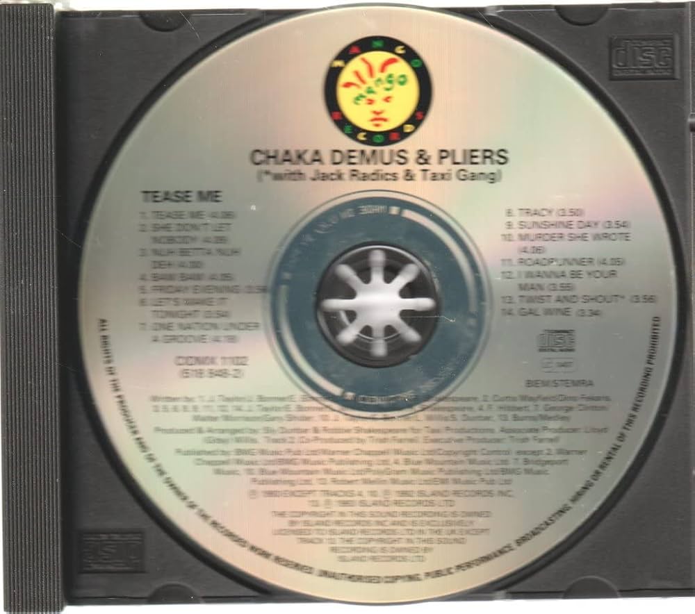 洋楽 Chaka Demus & Pliers / Tease Me Chaka Demus & Pliers – Tease Me – Vinyl (12